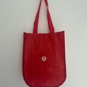 Set of 2 lululemon small shopping reusable bag